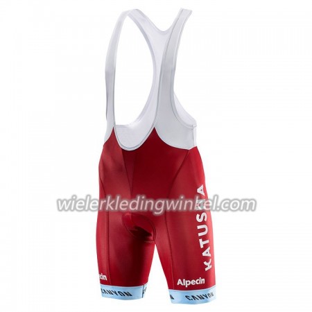 Fietsbroek Kort met Bretels 2017 Team Katusha-Alpecin N001
